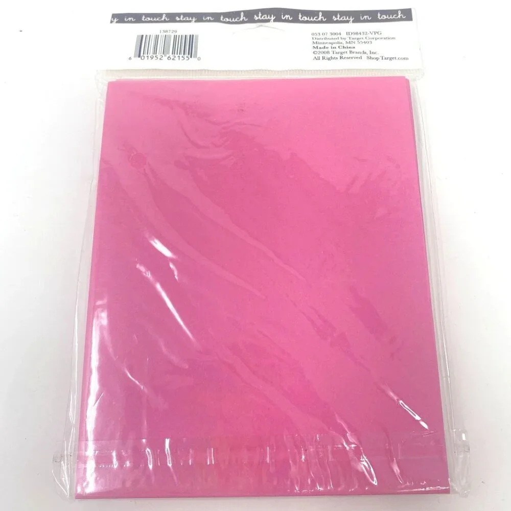 Target Pink Ballerina Kids Thank You Cards Envelopes 10 Count Gifts Stationery